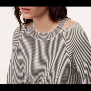 Loft Cold Shoulder Sweater